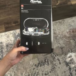 Master Lock Master Lock Portable Small Lock Box, Set Your Own Combination Lock Portable Safe, Personal Travel Safe, ‎5900D, Gunmetal Grey