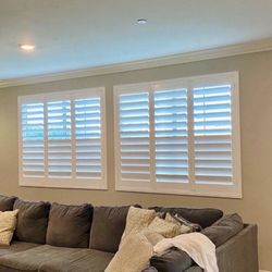 ⚡️$60/obo⚡️14x Panels Wooden Window Shutters Covering (34”W x 44”L and 22”W x 44”L) ⚡️PickUp/CashOnly⚡️