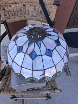 Plastic Tiffany Style Lamp Shade