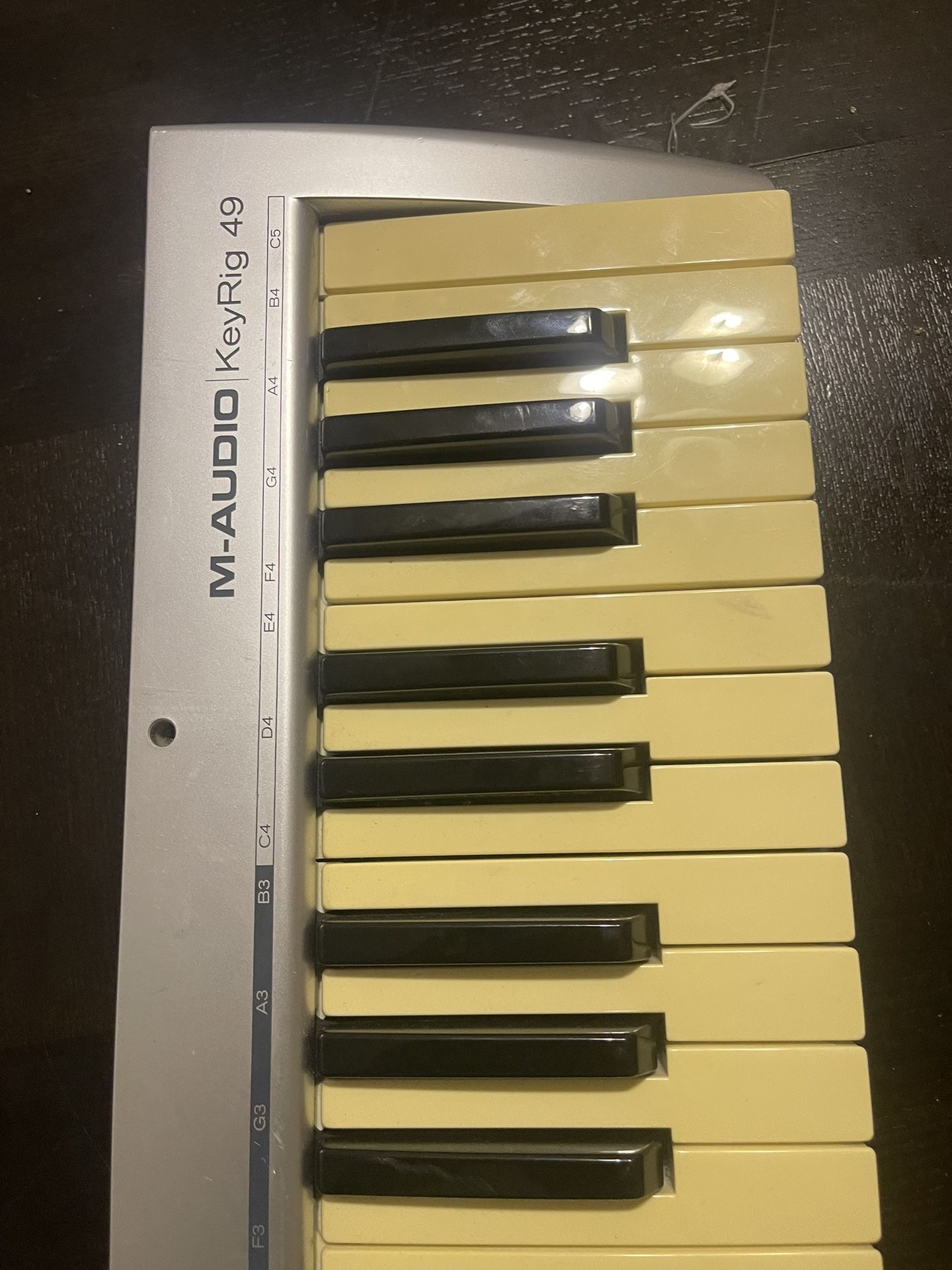 M-Audio KeyRig 49 MIDI Controller. 