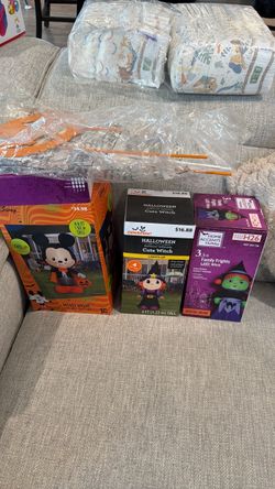 Halloween Inflatable Decorations Bundle of 3