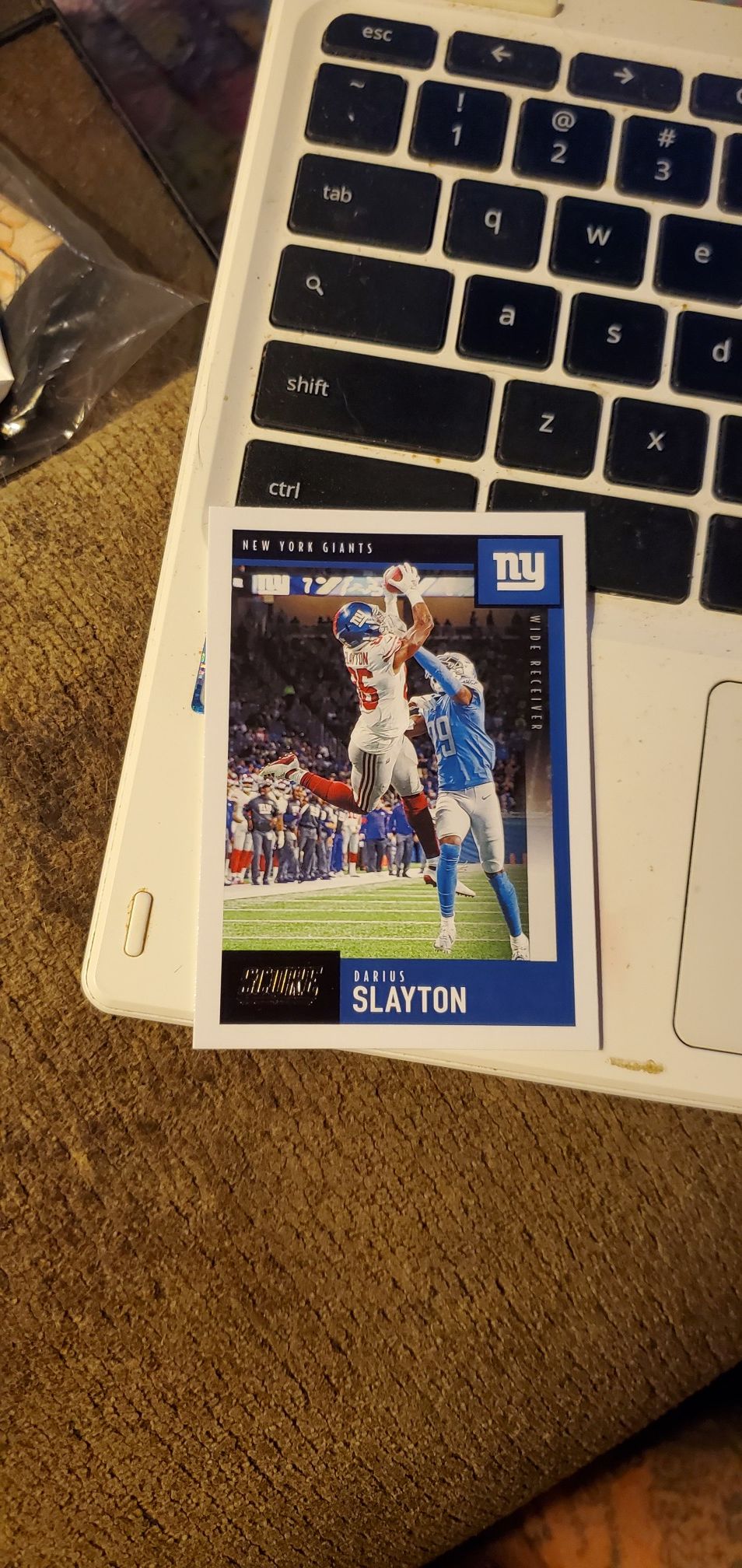 Darius slayton football card