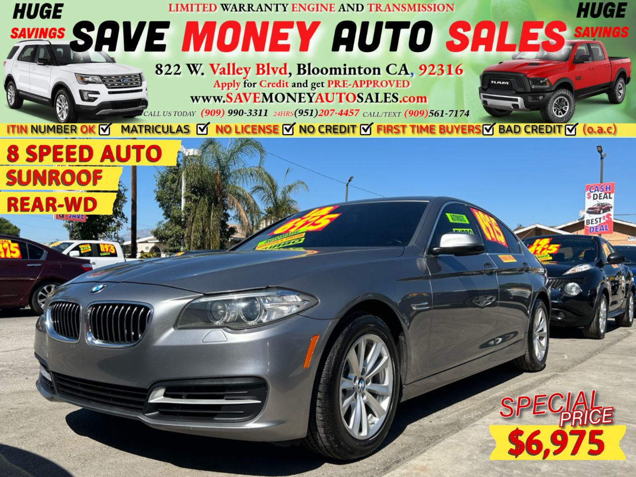 2014 BMW 5 Series for Sale in Bloomington, CA OfferUp