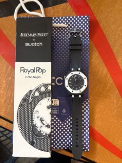 Audemars Piguet x Swatch Royal Pop Ocho Negro