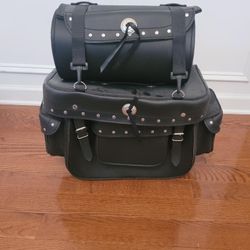 Leather Motorcycle Travel Bags