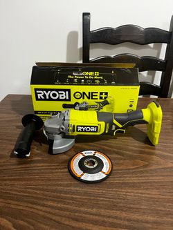 Ryobi 18v ONE+ 4-1/2” Angle Grinder