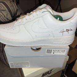 Nike Travis Scott Utopia Air Force 1s Size 12 Brand New