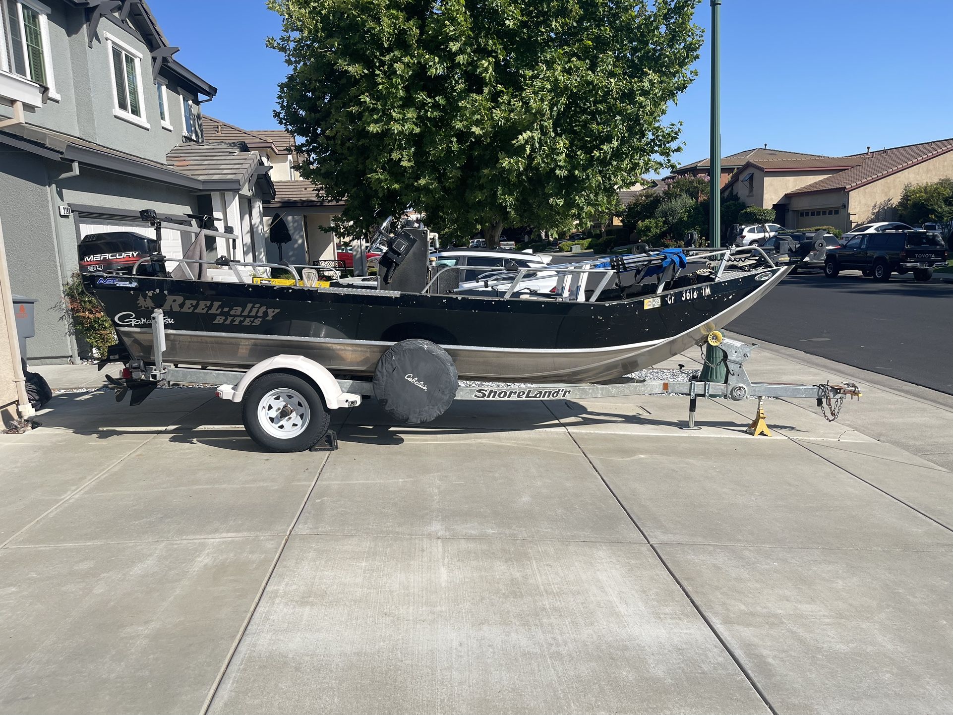 For Sale – 1999 19ft Fish Rite Center Console Aluminum Boat ($12,500)