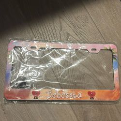 license plate frame