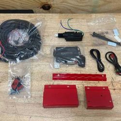 NEW WEATHER GUARD Remote Keyless Entry Kit with Fuse Wire Harness, Saddle Box