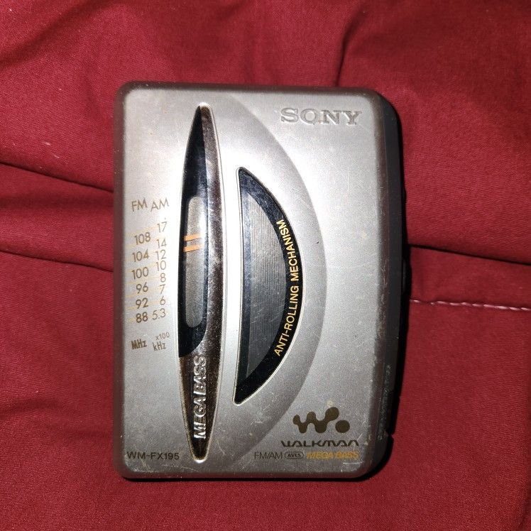 Sony Walkman Cassette Player Radio