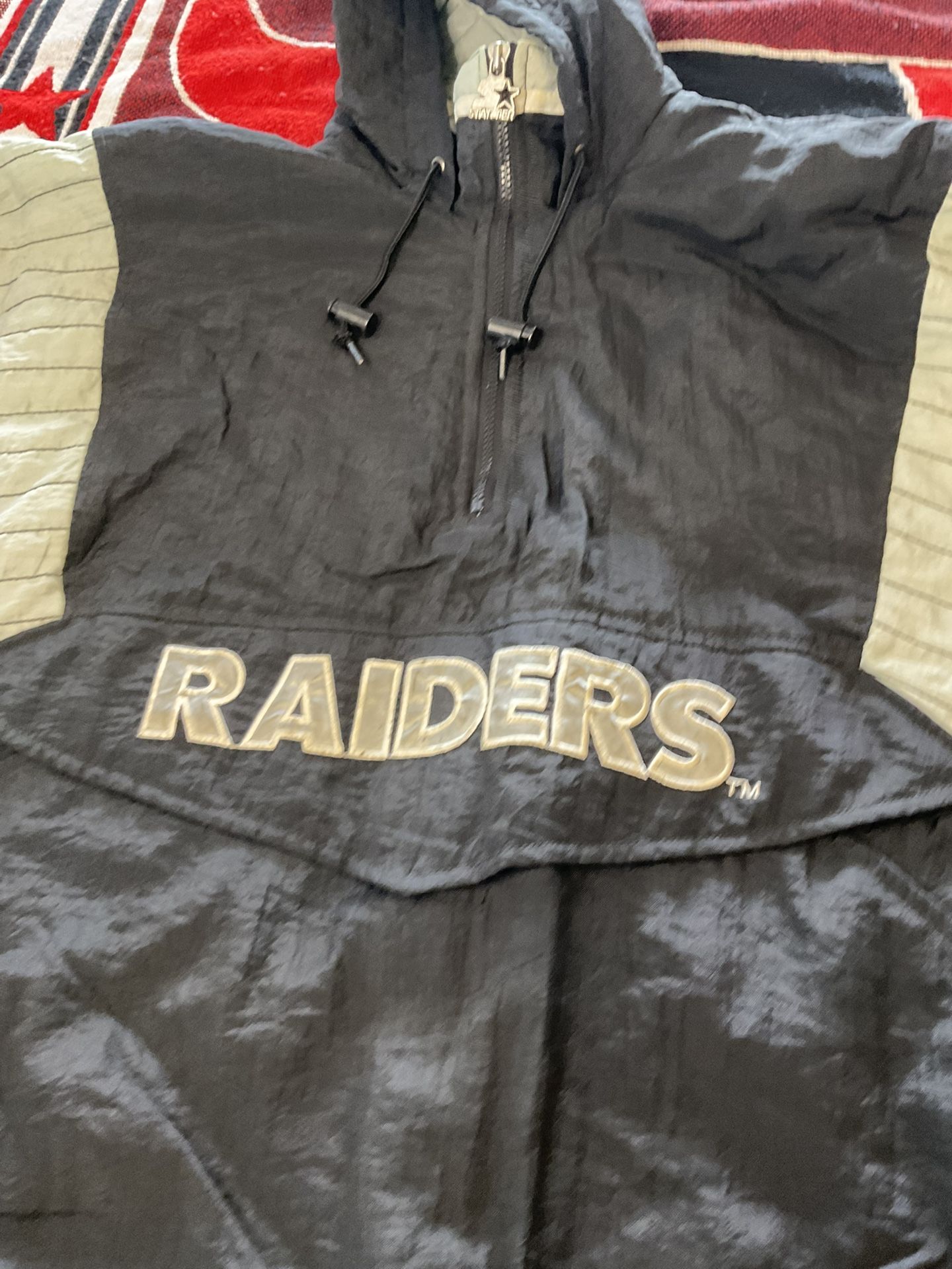 vintage Los Angeles raiders Starter シルバー s-l400.jpg