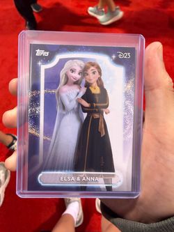 Topps D23 Elsa & Anna Frozen Trading Card