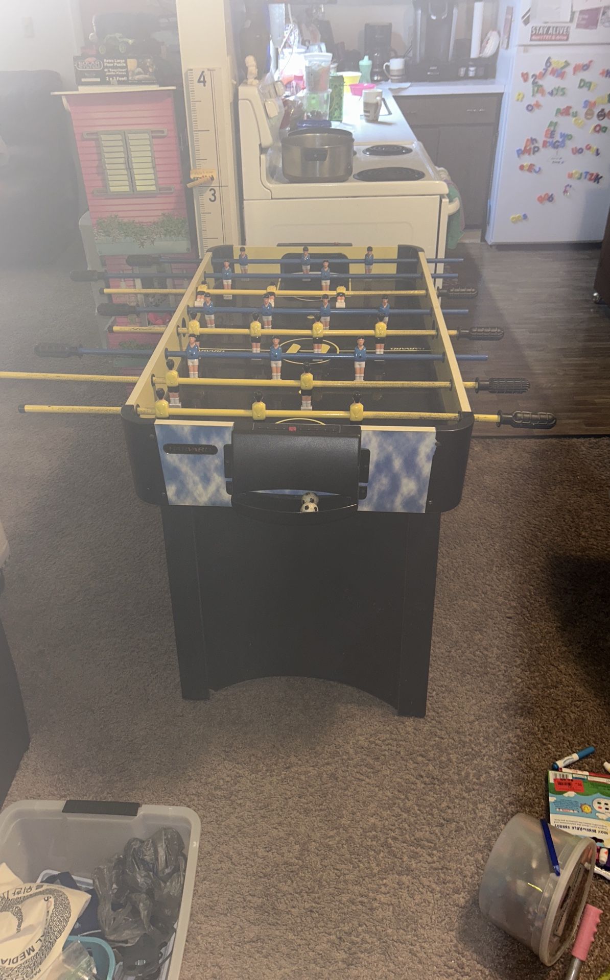Fooseball table