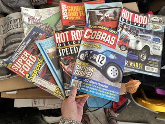 Collection Of Vintage Hot Rod Magazines 