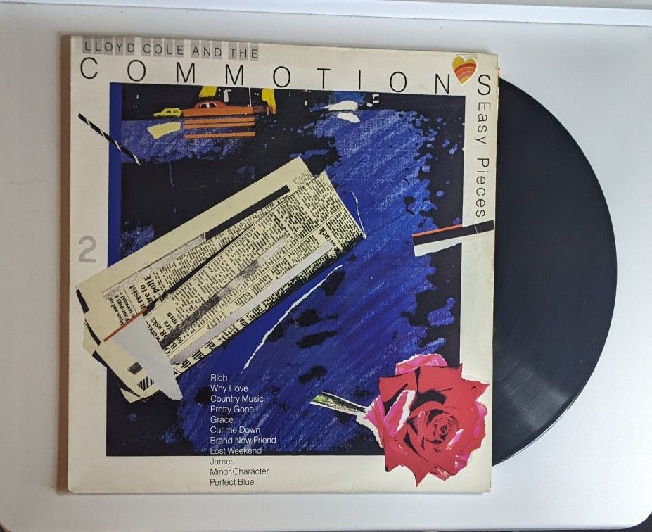 Lloyd Cole And The Commotions - Easy Pieces Record Album Year 1985 UK Pressing