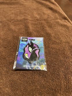 Disney Maleficent Pink A La Mode Pin