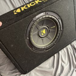 Kicker Slim Box 10 In Sub