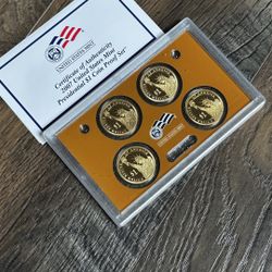 2007 US mint collection coins Dollar