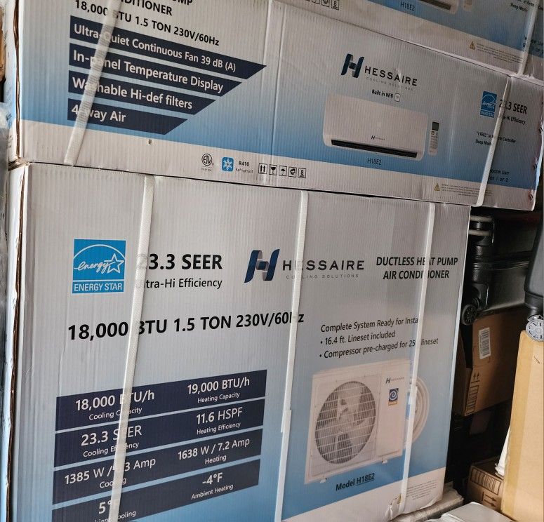 Hessaire Ductless Mini Split Air Conditioner