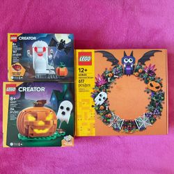 Lego 40697&40772&40825 Halloween Bundle