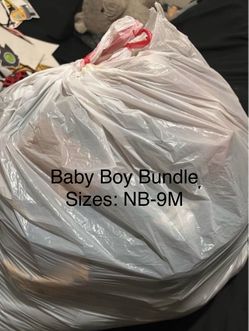 Baby Boy Clothing Bundle Sizes NB-9M