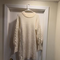 A New Day Cable Knit Dress Size M