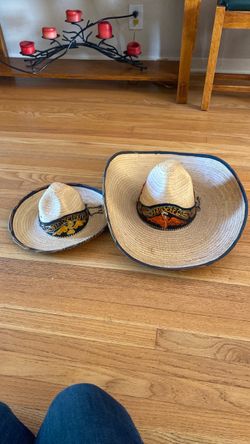 VINTAGE 1970’s SOMBREROS ADULT AND CHILD
