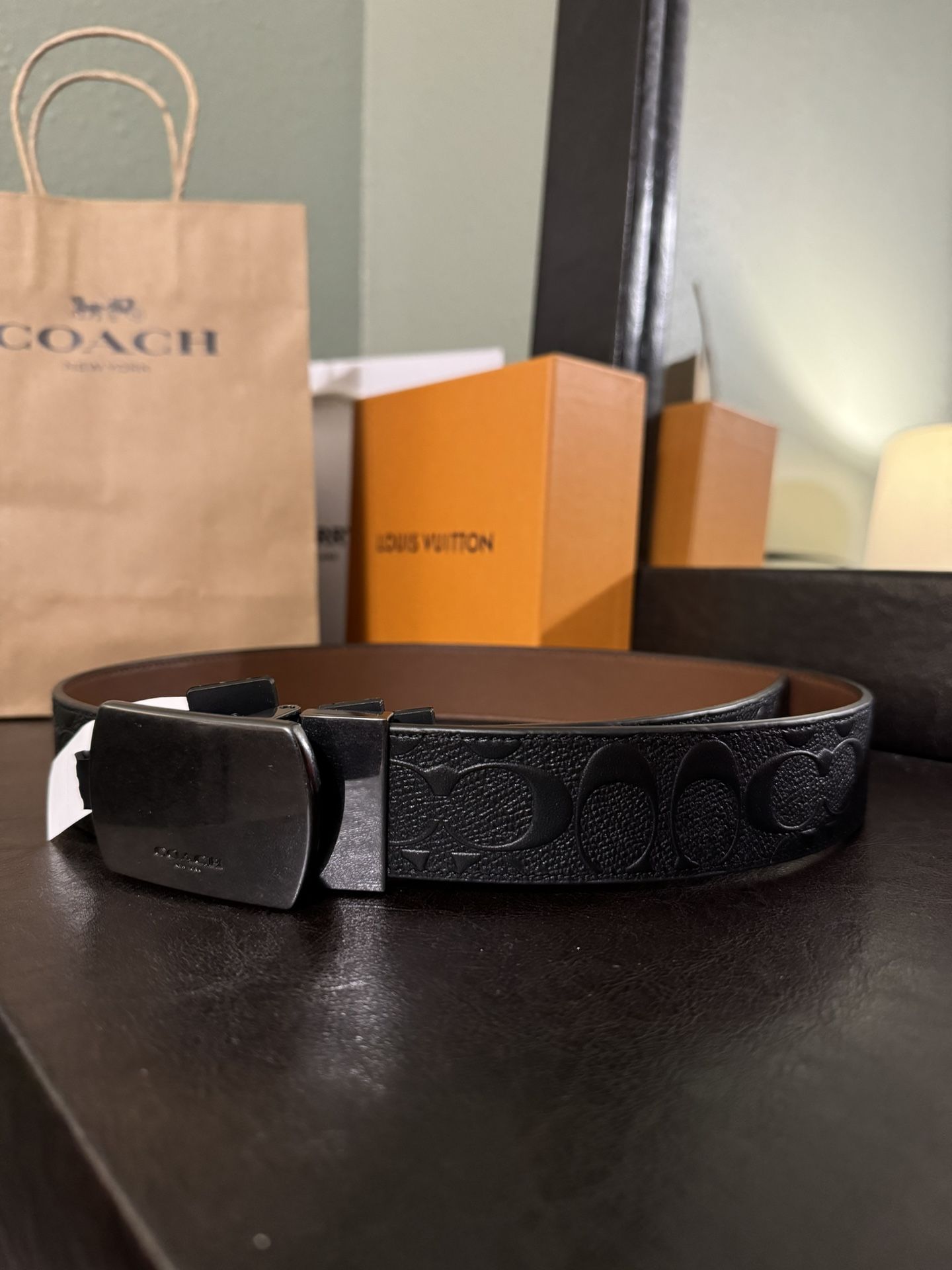 2024 Coach Belt Size 32 Brand New !!