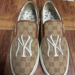 Gucci NY Yankees Slip On 