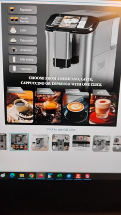 Espresso & Americano maker with Frother