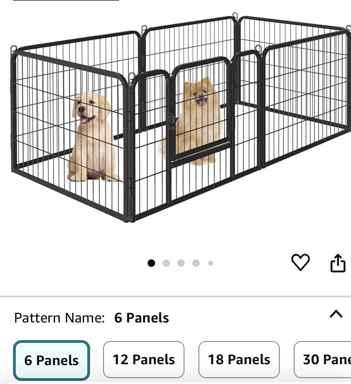 24” Pet Metal Playpen ( New )