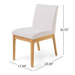 Cloth Dining Chairs (Qty: 6)