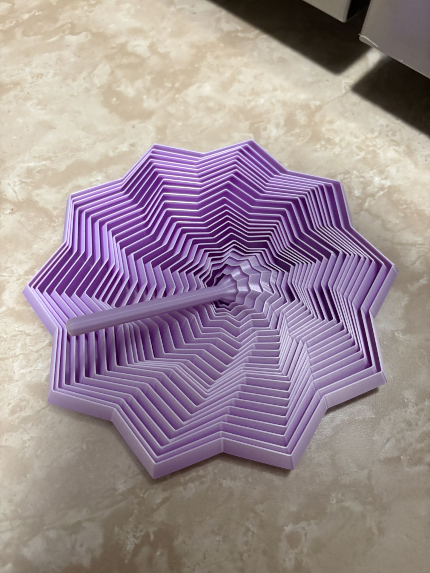 Swirl Fidget Star