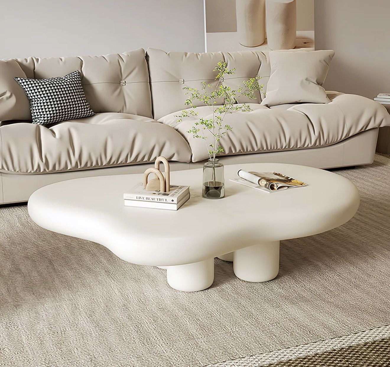 Allrich 48.4” Cloud Coffee Table – Like New