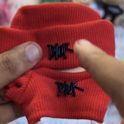 Dior Labubu Beanie And Shirt 