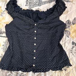 Pacsun Polka Dot Top