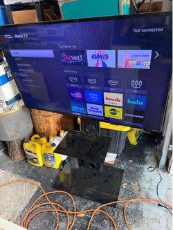 50” TV (TlC) with Roku  tv