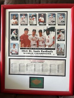 St. Louis Cardinals World Champion sports collectibles wall hanging