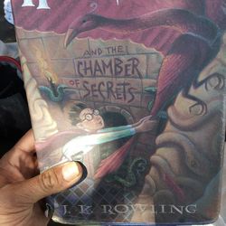 Harry Potter and the chamber of secrets first addition