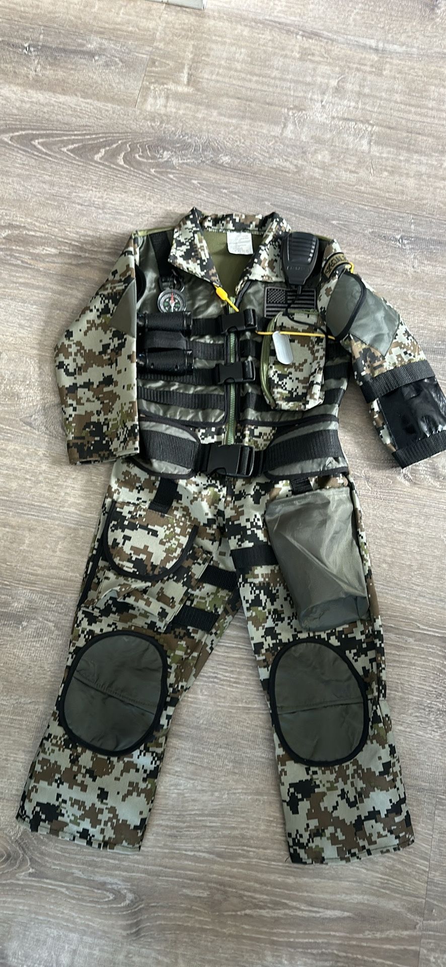 Halloween Army Boys Dress (3-4yrs)