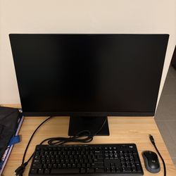 BenQ GW2790 27" Monitor + Logitech Wireless Keyboard and Mouse Combo