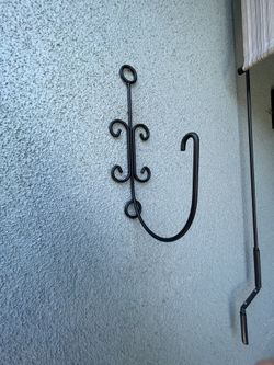 Wall Mounted Hook For Hanging Plants 15.5” X 8”