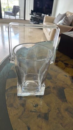 Lucite ice bucket