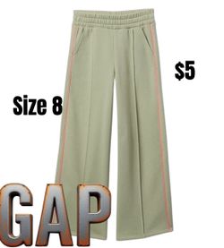 Gap Wide-Leg Pants Size 8 excellent condition ❤️❤️M19 091126