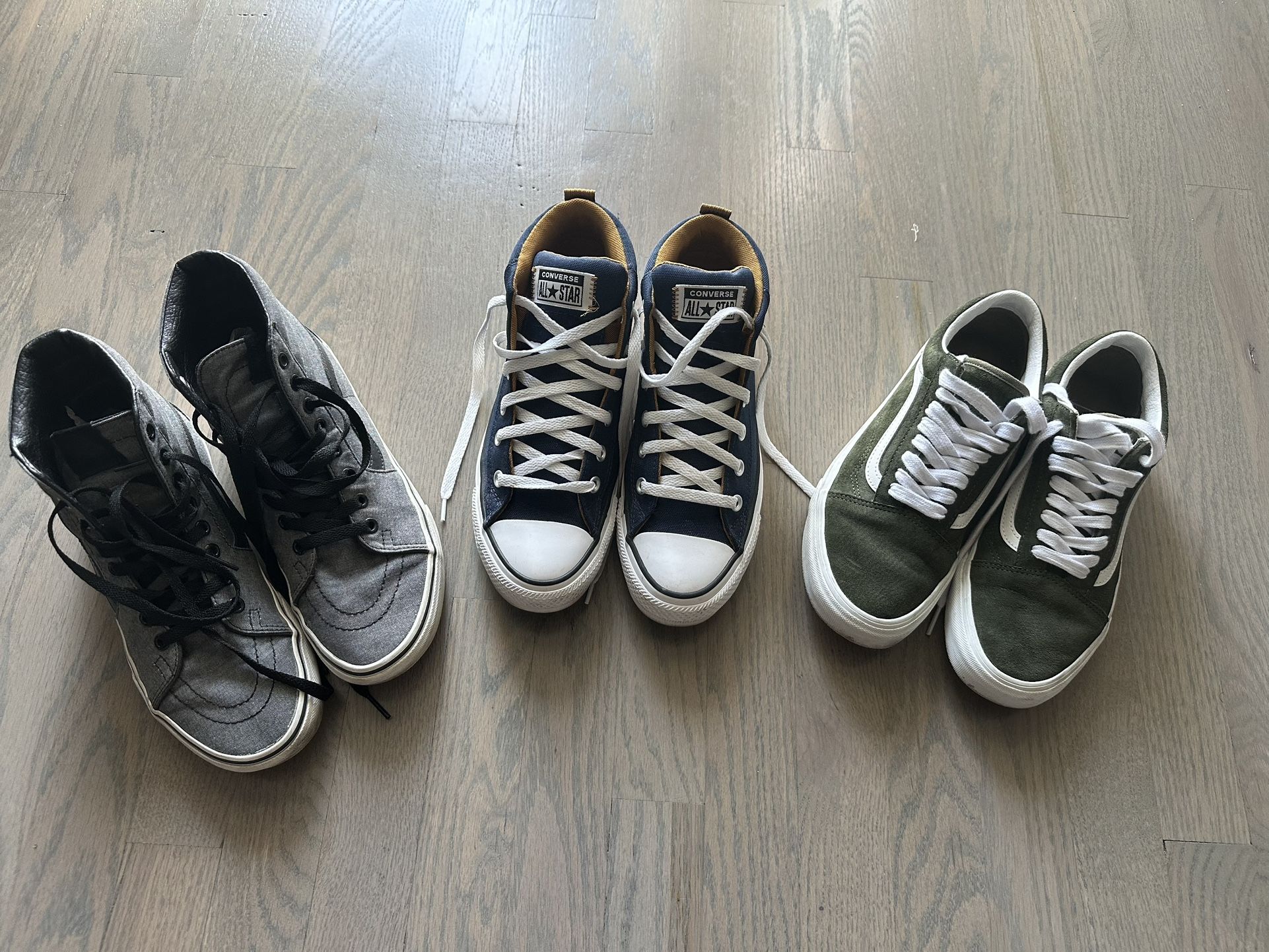 Vans & Converse Shoes - Size 7 (GREAT CONDITION!!!!!)