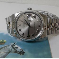 Rolex men's SS Datejust 36mm Jubilee band