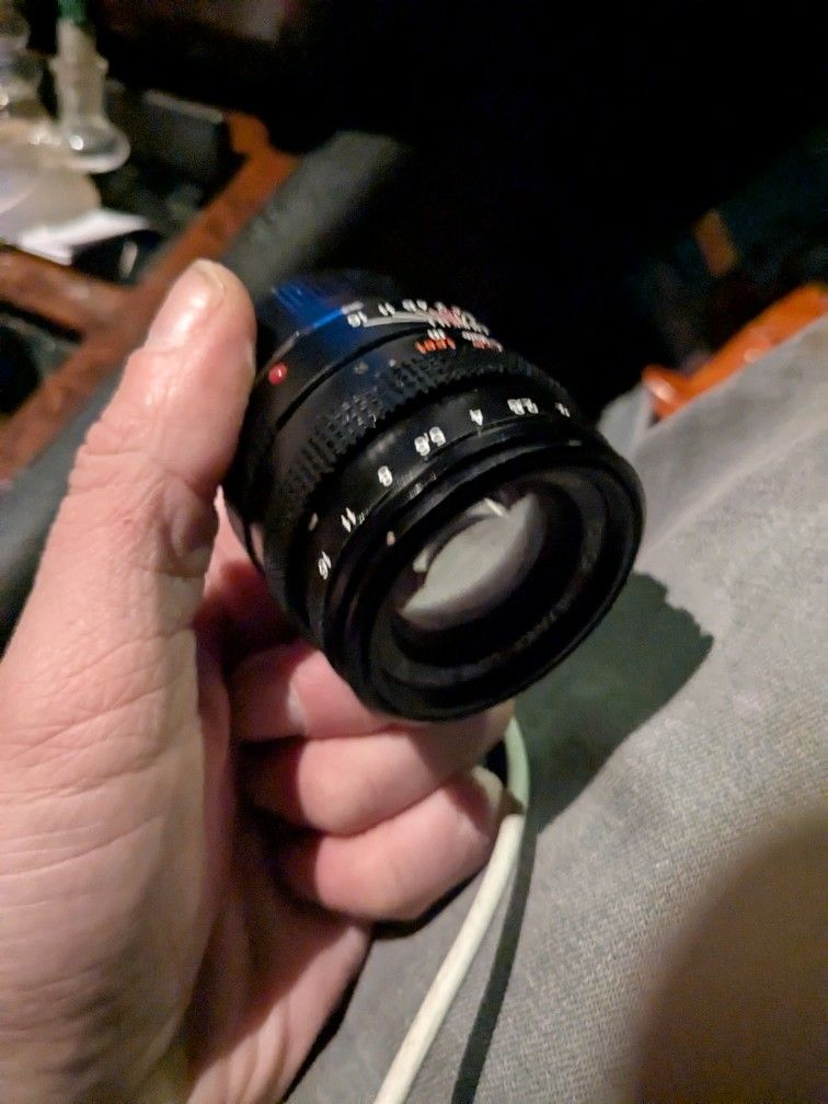 Konica 50mm f2 M-Hexanon Lens for Leica