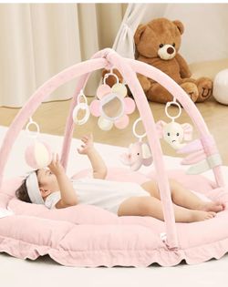Baby play gym mat