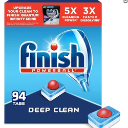 Finish dishwasher tab 94 count (unopened)